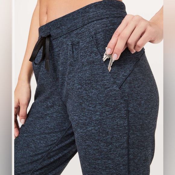 lululemon athletica Pants - Lululemon Ready to Rulu Pant Full-Length *Heathered True Navy/Black*